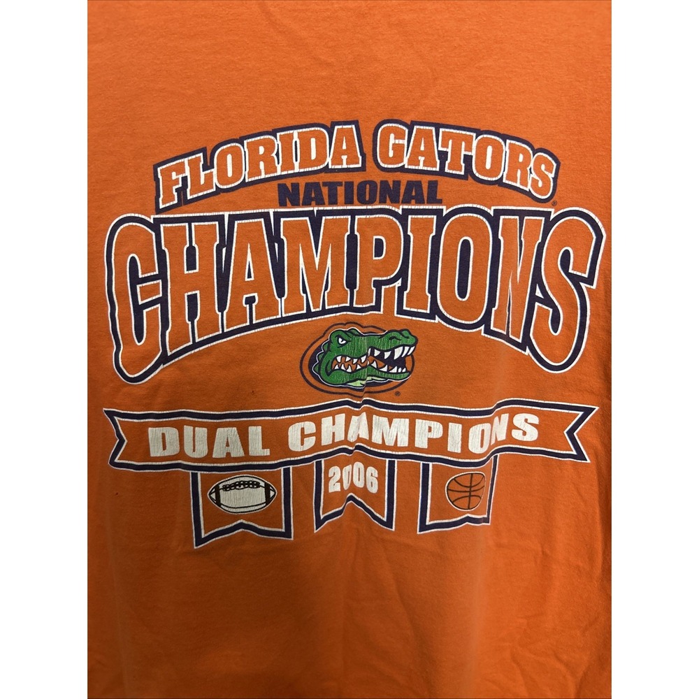 2006 Florida‎ Gators National Champions; Dual Champions XL  Shirt - Picture 2 of 4